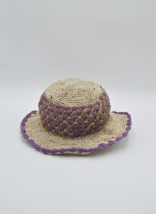 Numbat Ladies Crochet Hemp Hippie Sunhat